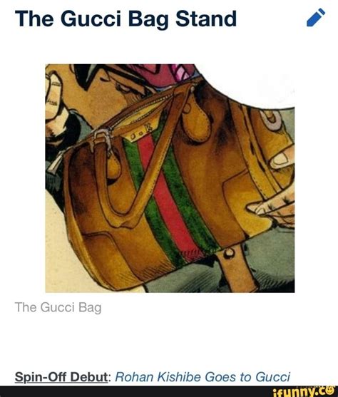 rohan and the gucci bag|Gucci and rohan.